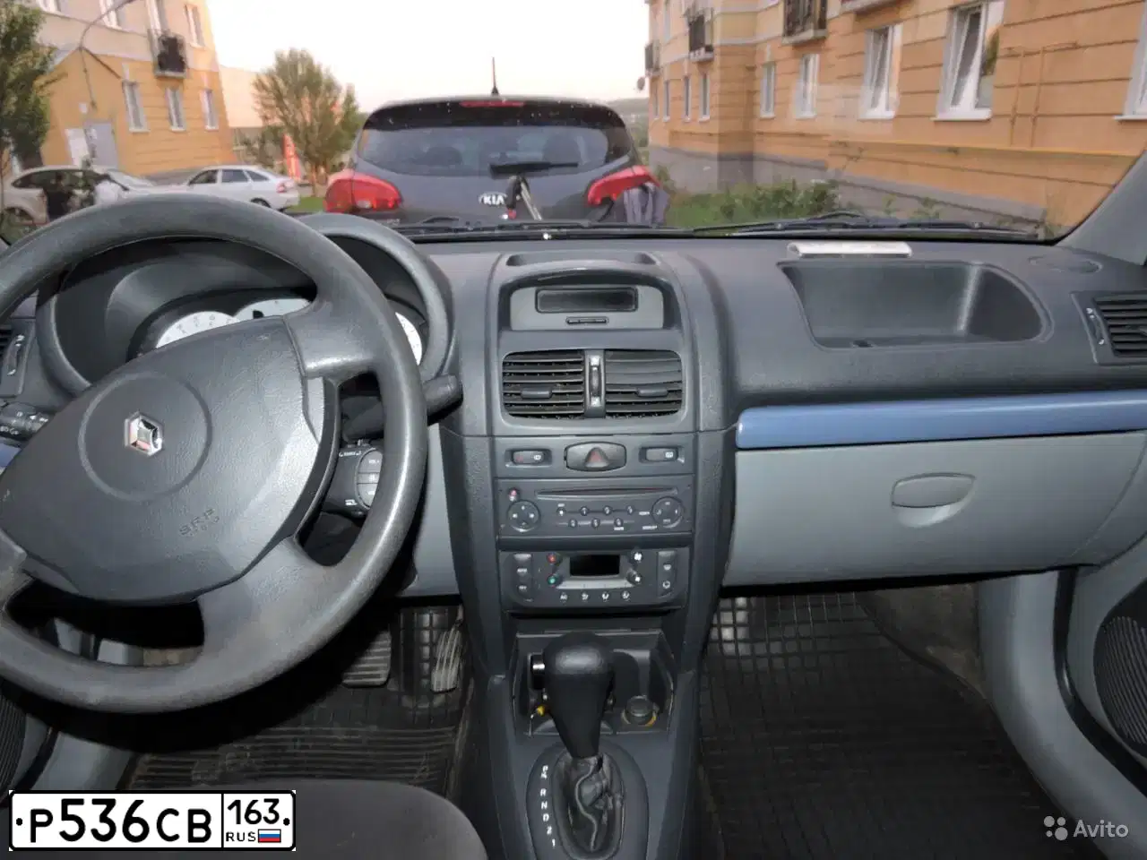 Фото автомобиля RENAULT SYMBOL, 2007 — госномер К347НУ763. Цвет: БЕЖЕВЫЙ