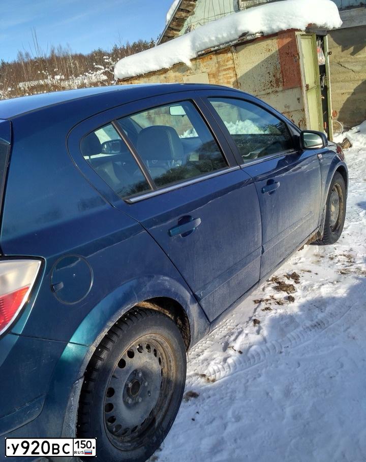 Фото автомобиля OPEL ASTRA, 2006 — госномер А557ЕА180