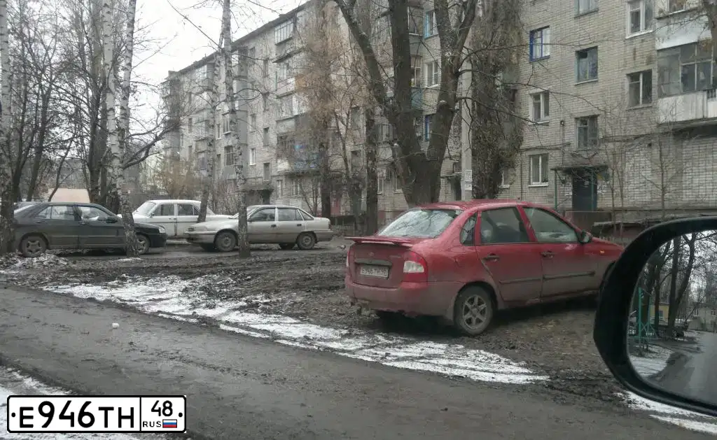 Фото автомобиля LADA KALINA, 2006 — госномер Р190ОВ48
