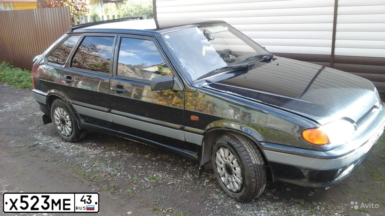 Фото автомобиля LADA 2114 SAMARA, 2007 — госномер Р975СА43. Цвет: ГРАФИТОВЫЙ МЕТАЛЛИК