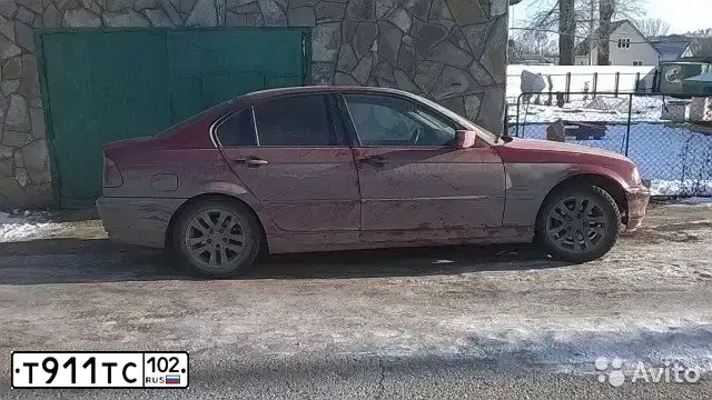 Фото автомобиля BMW SERIE 3, 2000 — госномер Т911ТС102. Цвет: КОРИЧНЕВЫЙ(КИРПИЧНЫЙ)