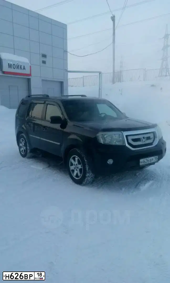 Фото автомобиля HONDA PILOT, 2008 — госномер Н626ВР18
