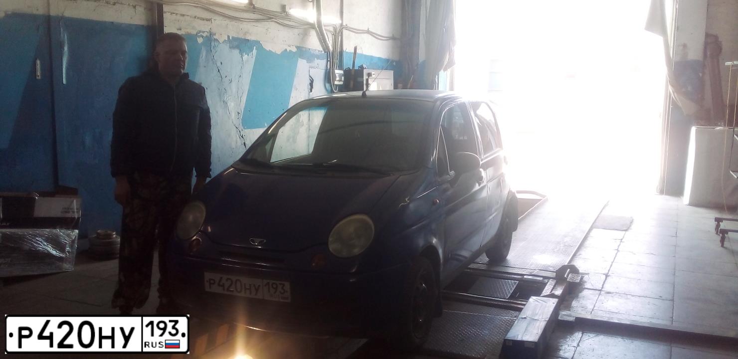 Фото автомобиля DAEWOO MATIZ, 2004 — госномер Т666ТМ66. Цвет: СИНИЙ
