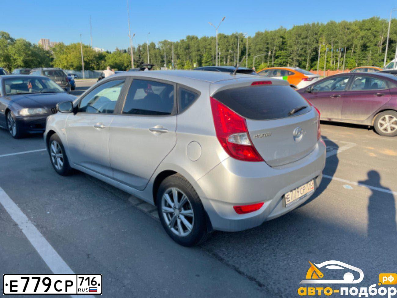 Фото автомобиля HYUNDAI GETZ, 2010 — госномер Е779СР716. Цвет: синий