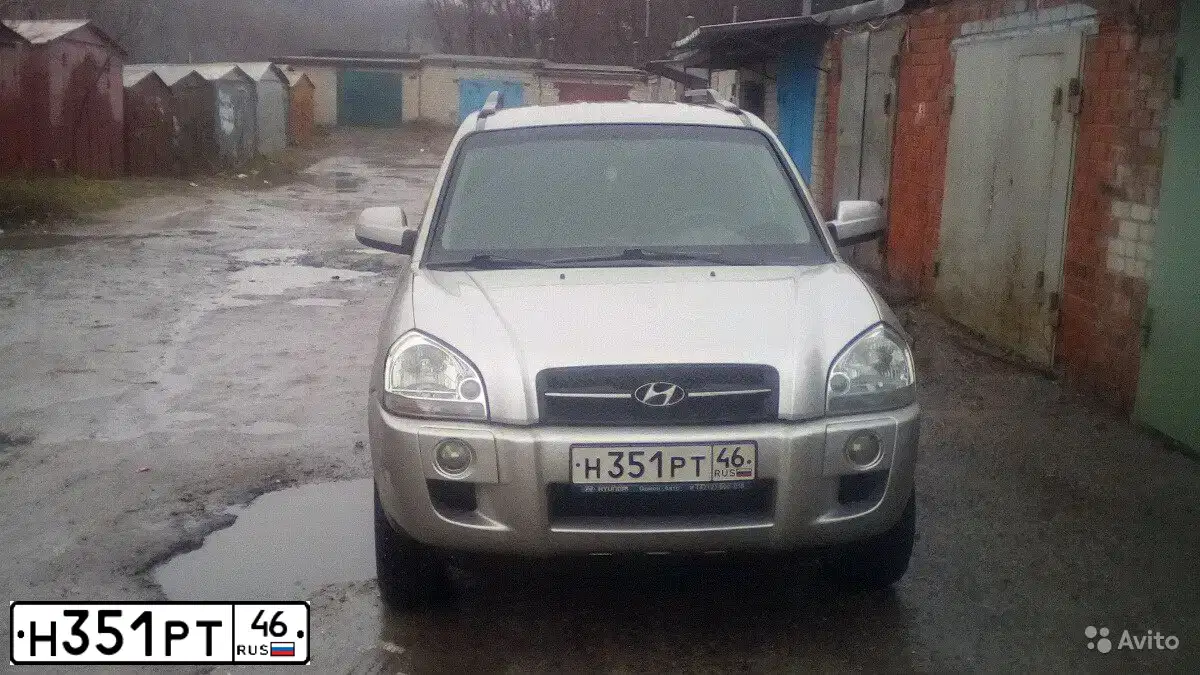 Фото автомобиля HYUNDAI TUCSON, 2007 — госномер Т800ТУ57. Цвет: СЕРЕБРИСТЫЙ