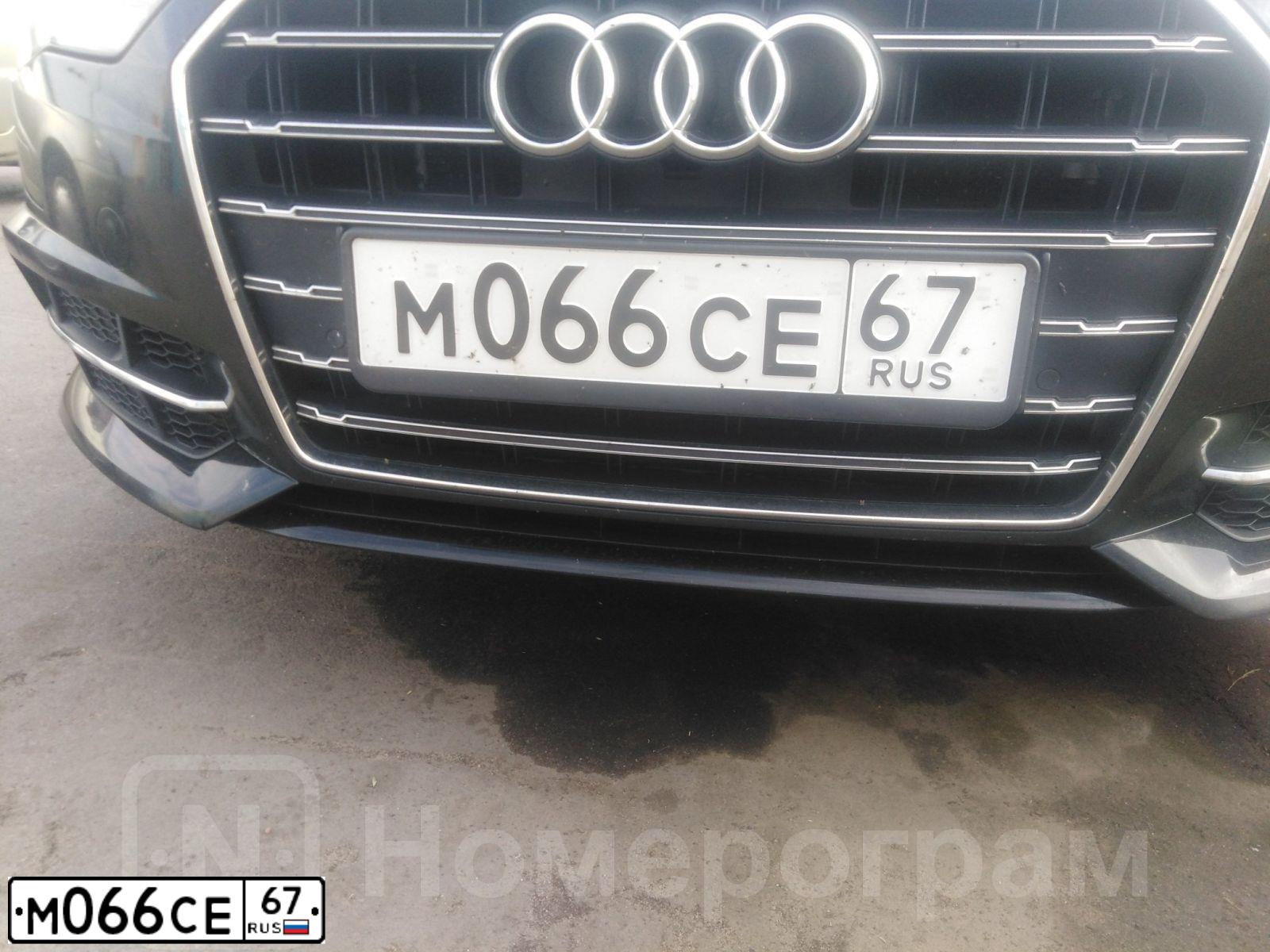 Фото автомобиля AUDI A6, 2018 — госномер Р971АУ32
