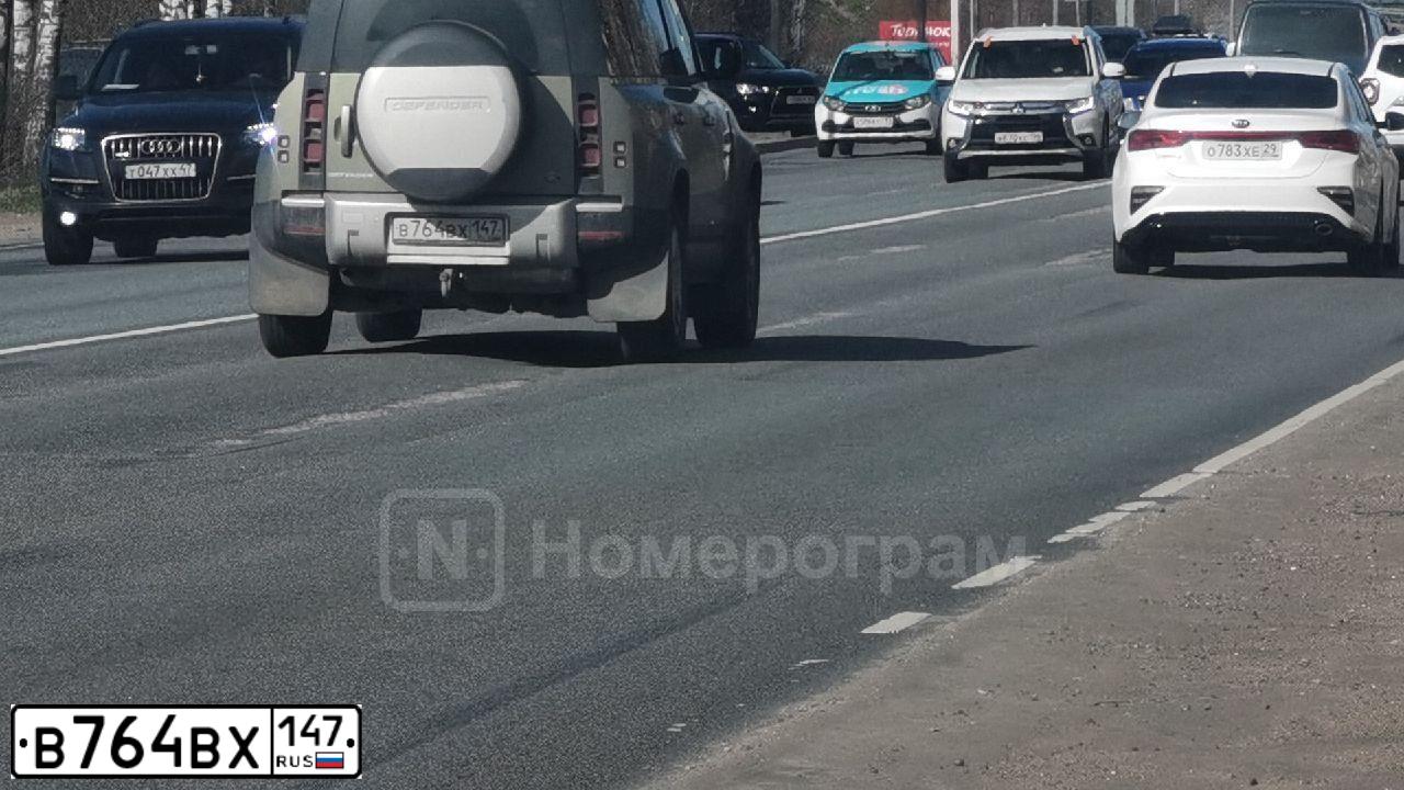 Фото автомобиля LAND ROVER DEFENDER, 2020 — госномер У596ТК198