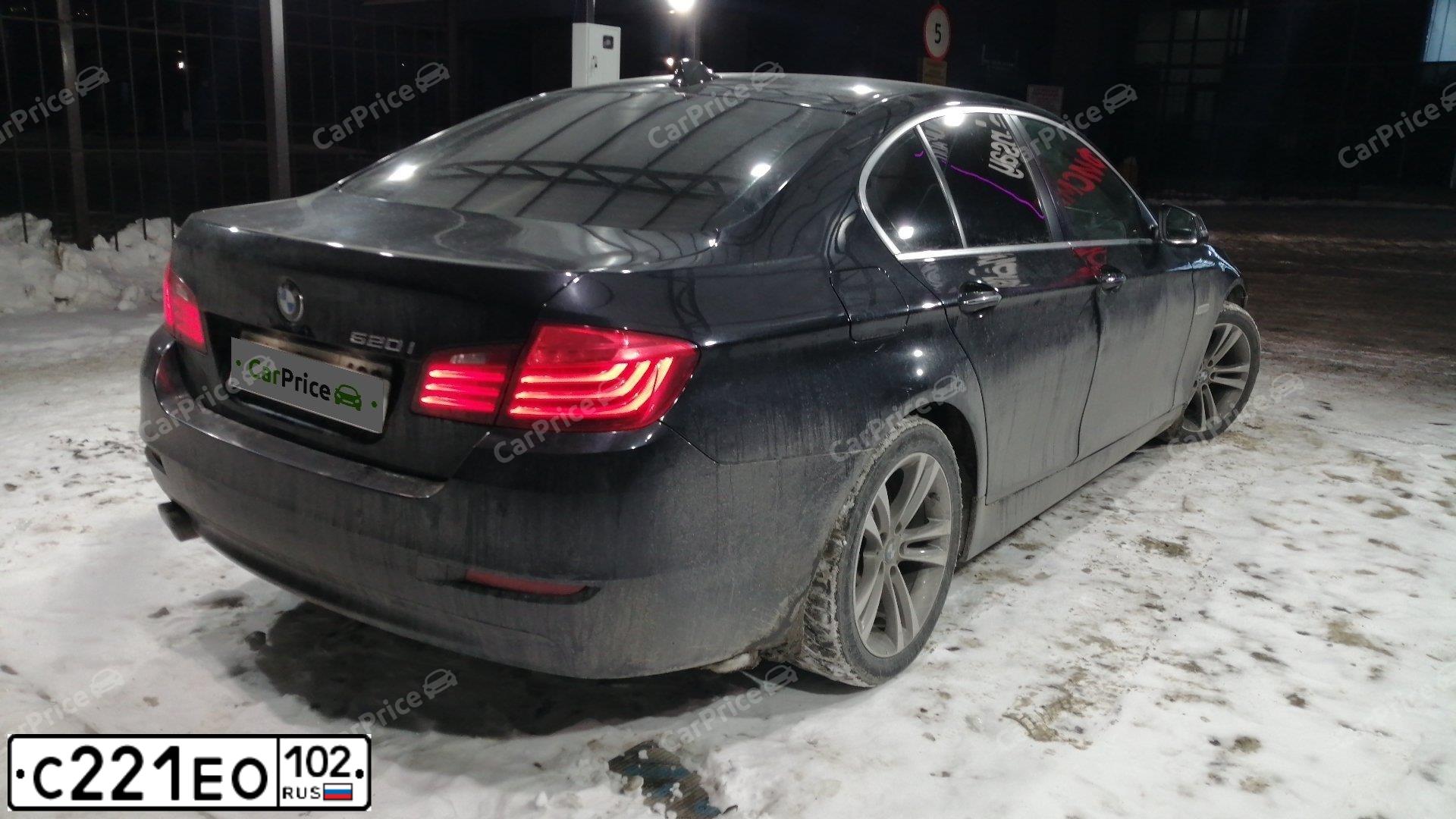 Фото автомобиля BMW SERIE 5, 2014 — госномер М044ХЕ716. Цвет: ЧЕРНЫЙ