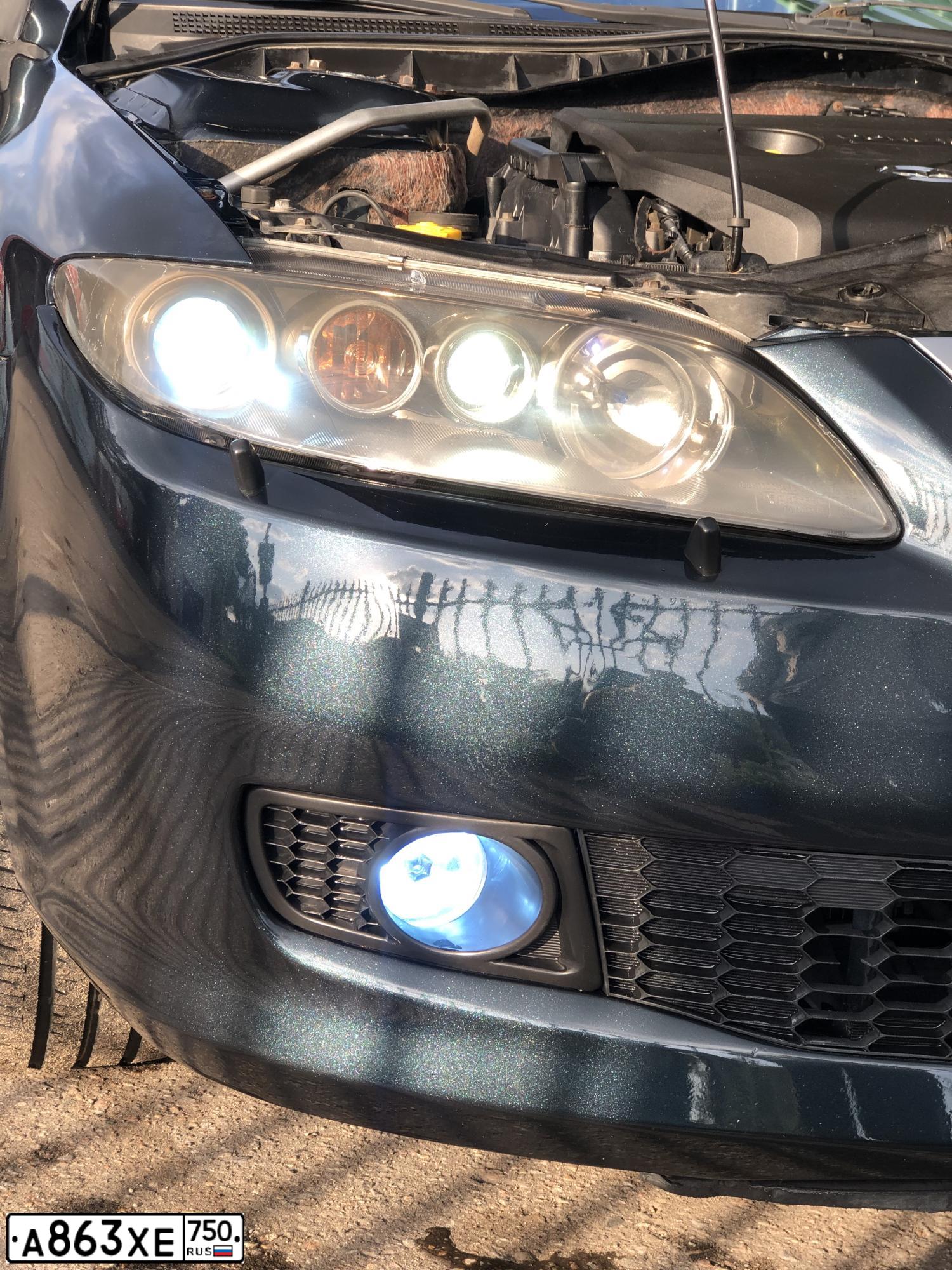 Фото автомобиля MAZDA 6, 2006 — госномер А863ХЕ750. Цвет: ЗЕЛЕНЫЙ