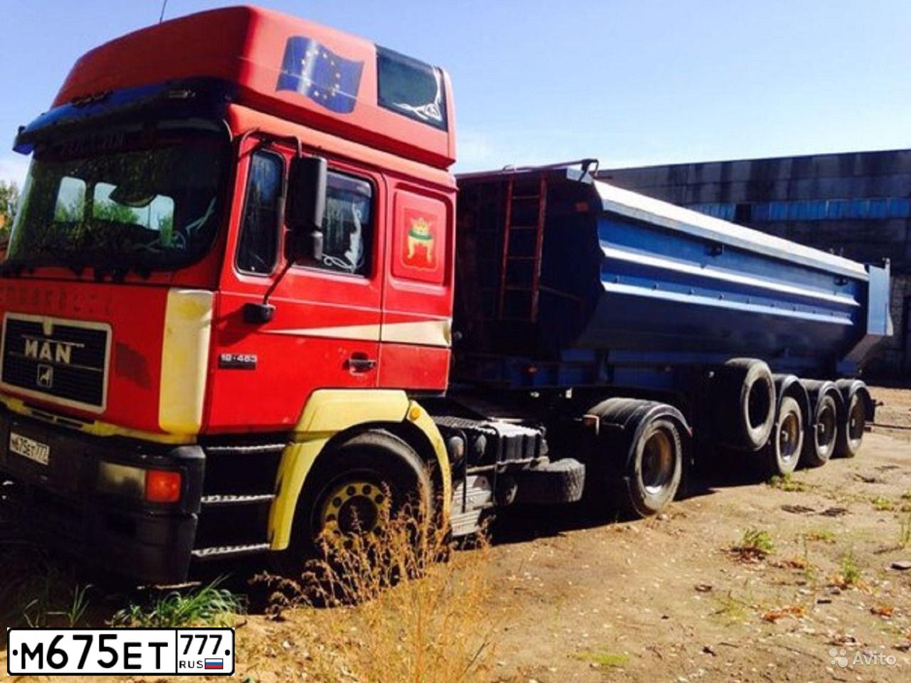 Фото автомобиля MAN TGS, 2007 — госномер Н199УК05. Цвет: КРАСНЫЙ