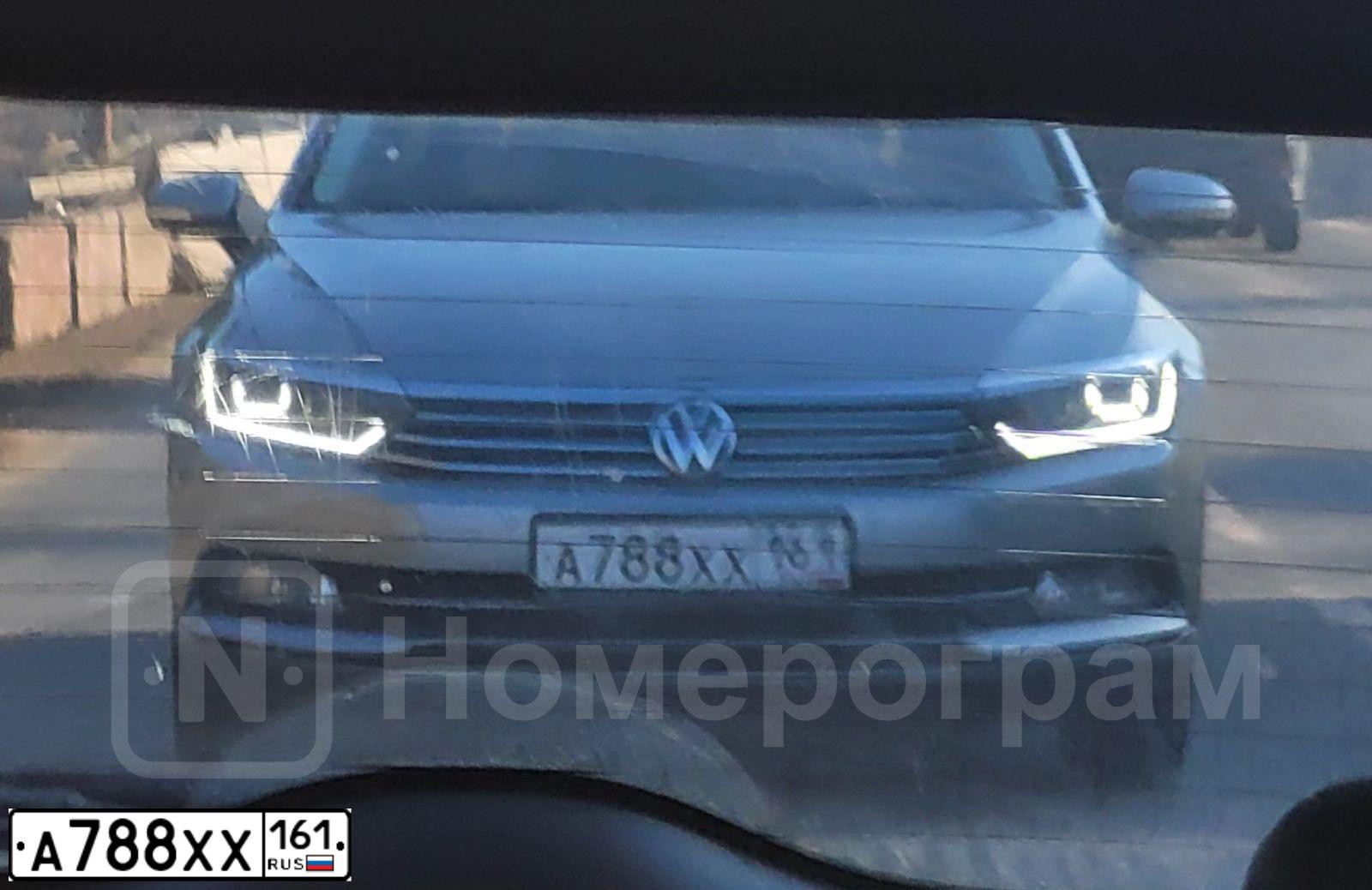 Фото автомобиля VOLKSWAGEN PASSAT, 2017 — госномер А624ЕС977. Цвет: Серебристый