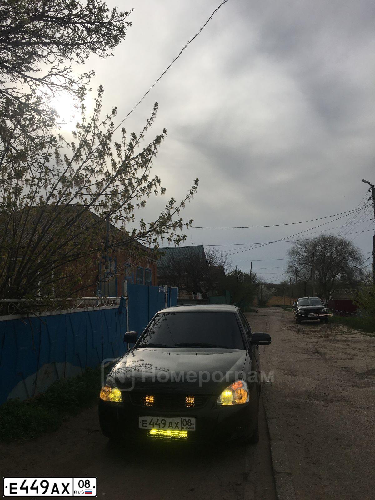 Фото автомобиля LADA PRIORA, 2008 — госномер О948ВТ134