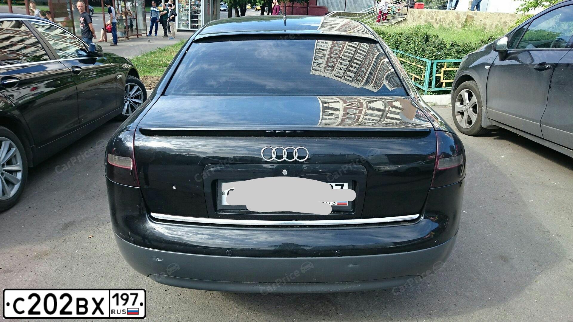 Фото автомобиля AUDI A6, 1998 — госномер Н959ОС797. Цвет: ЧЕРНЫЙ