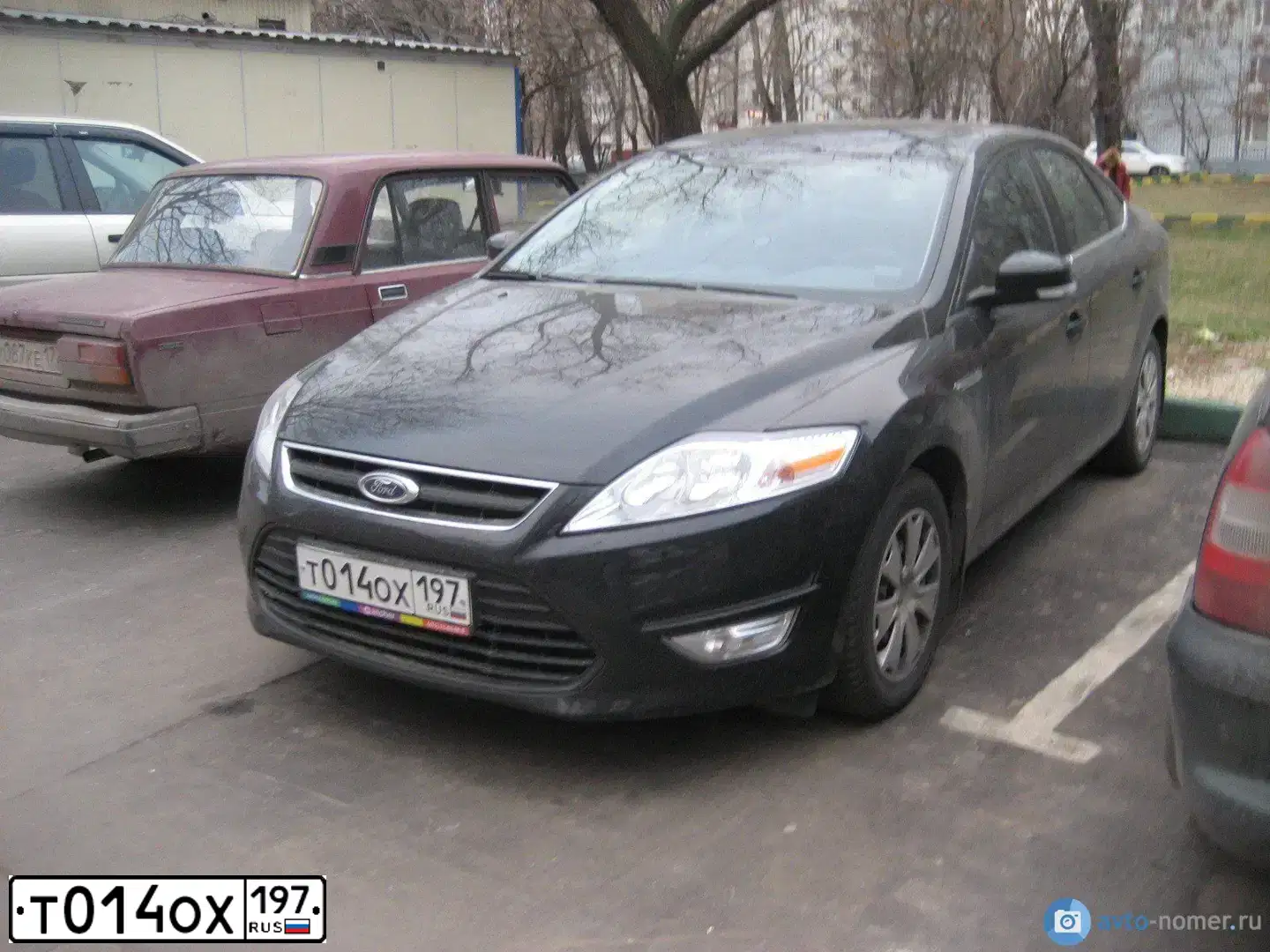 Фото автомобиля FORD MONDEO, 2011 — госномер Н453УМ750. Цвет: ЧЕРНЫЙ