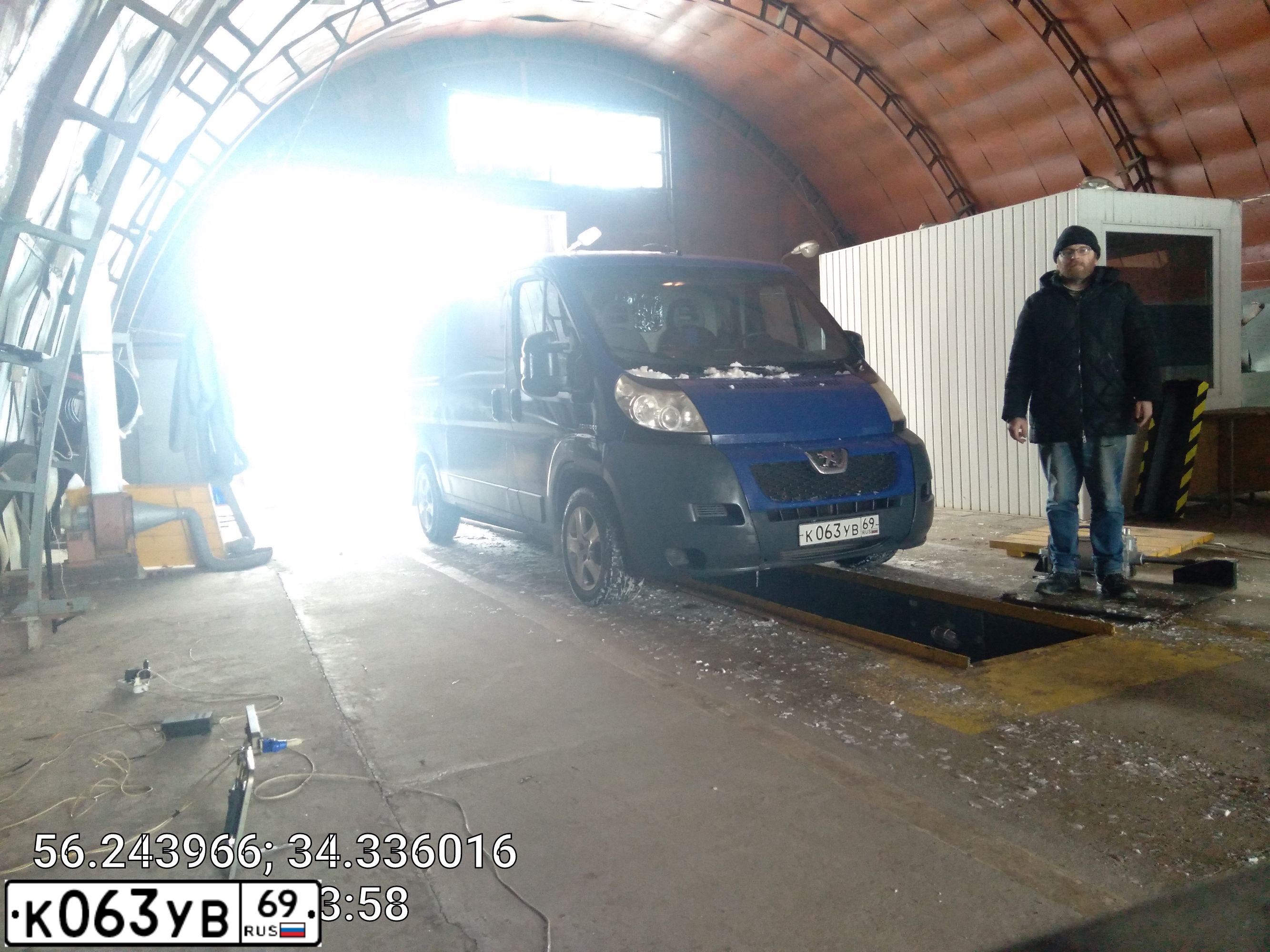 Фото автомобиля PEUGEOT BOXER, 2008 — госномер К063УВ69