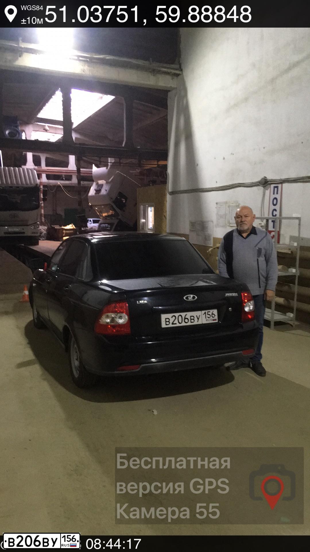 Фото автомобиля LADA 2170 PRIORA, 2008 — госномер К600ВР163. Цвет: Сине-Черный
