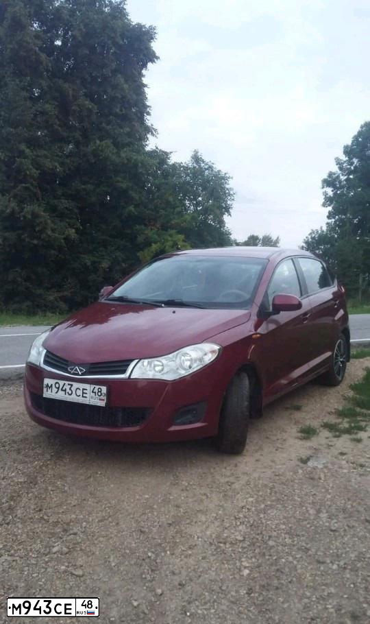 Фото автомобиля CHERY BONUS A13, 2013 — госномер Т227НЕ136
