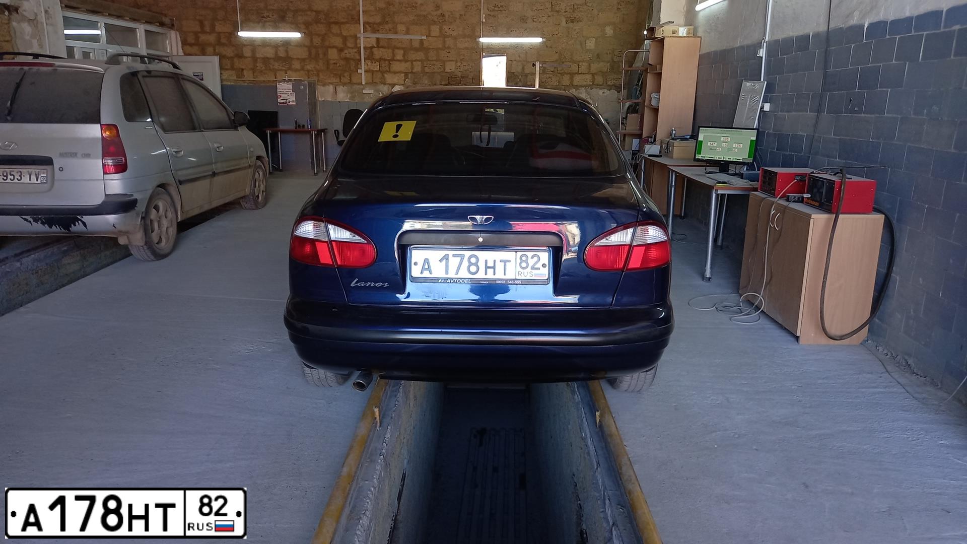 Фото автомобиля DAEWOO Lanos, 2006 — госномер А178НТ82