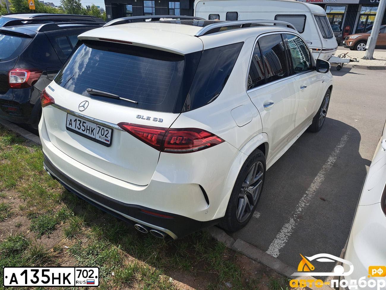 Фото автомобиля МЕРСЕДЕС-БЕНЦ AMG GLE 53 4MATIC, 2019 — госномер С730ТУ196. Цвет: Белый