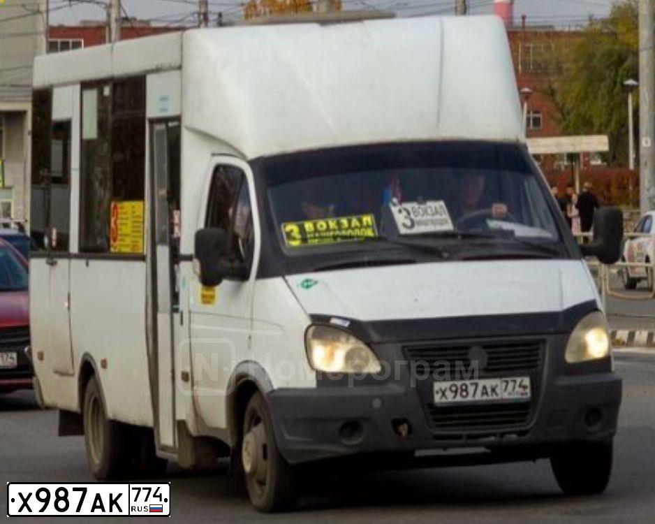 Фото автомобиля GAZ 3302 GAZEL, 2012 — госномер Х987АК774. Цвет: Белый