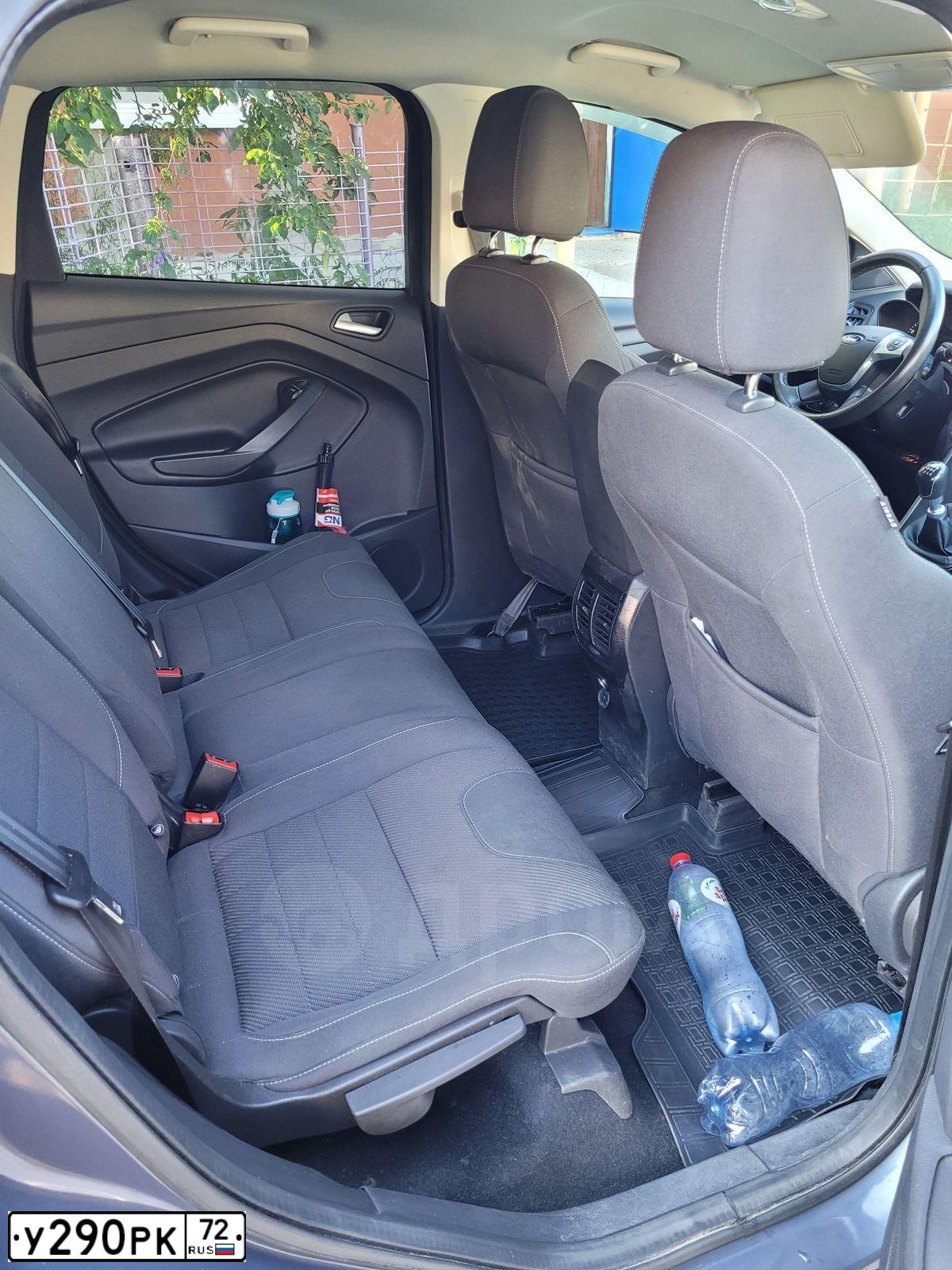 Фото автомобиля FORD KUGA, 2014 — госномер У290РК72. Цвет: ТЕМНО-СЕРЫЙ