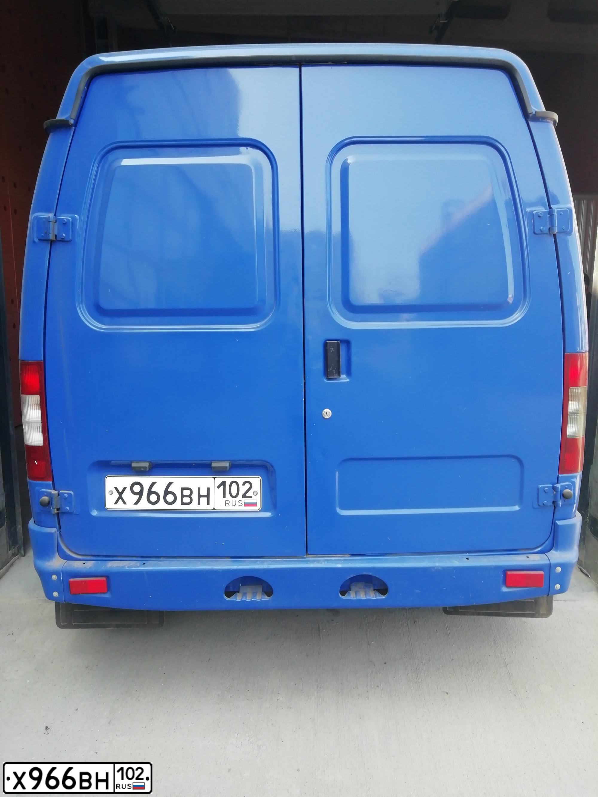 Фото автомобиля GAZ 2705 EL, 2006 — госномер С273КС02. Цвет: СИНИЙ