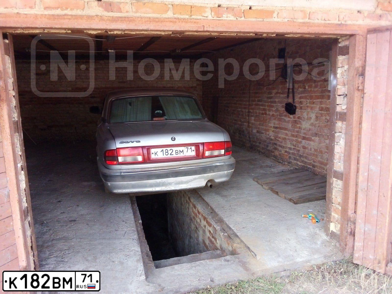 Фото автомобиля GAZ 3110 WOLGA, 2006 — госномер К182ВМ71. Цвет: БУРАН