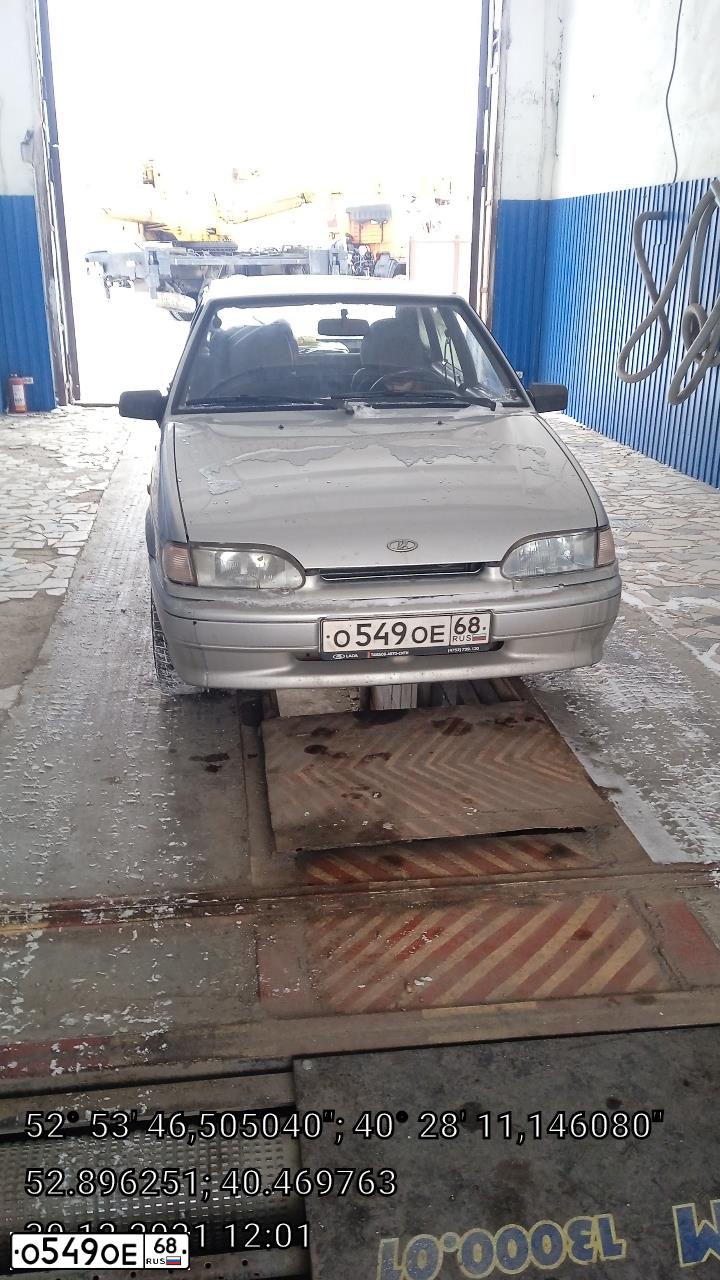 Фото автомобиля LADA 2114 SAMARA, 2008 — госномер О549ОЕ68. Цвет: СВЕТЛО-СЕРЕБРИСТЫЙ МЕТАЛЛ