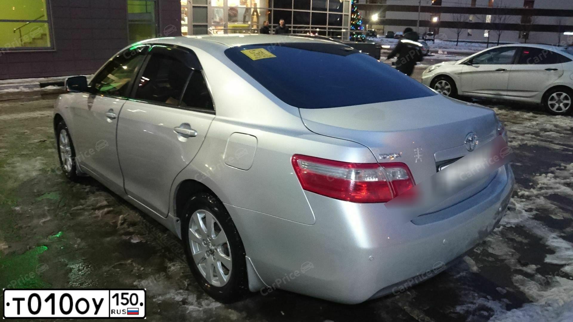Фото автомобиля TOYOTA CAMRY, 2008 — госномер М107СЕ13