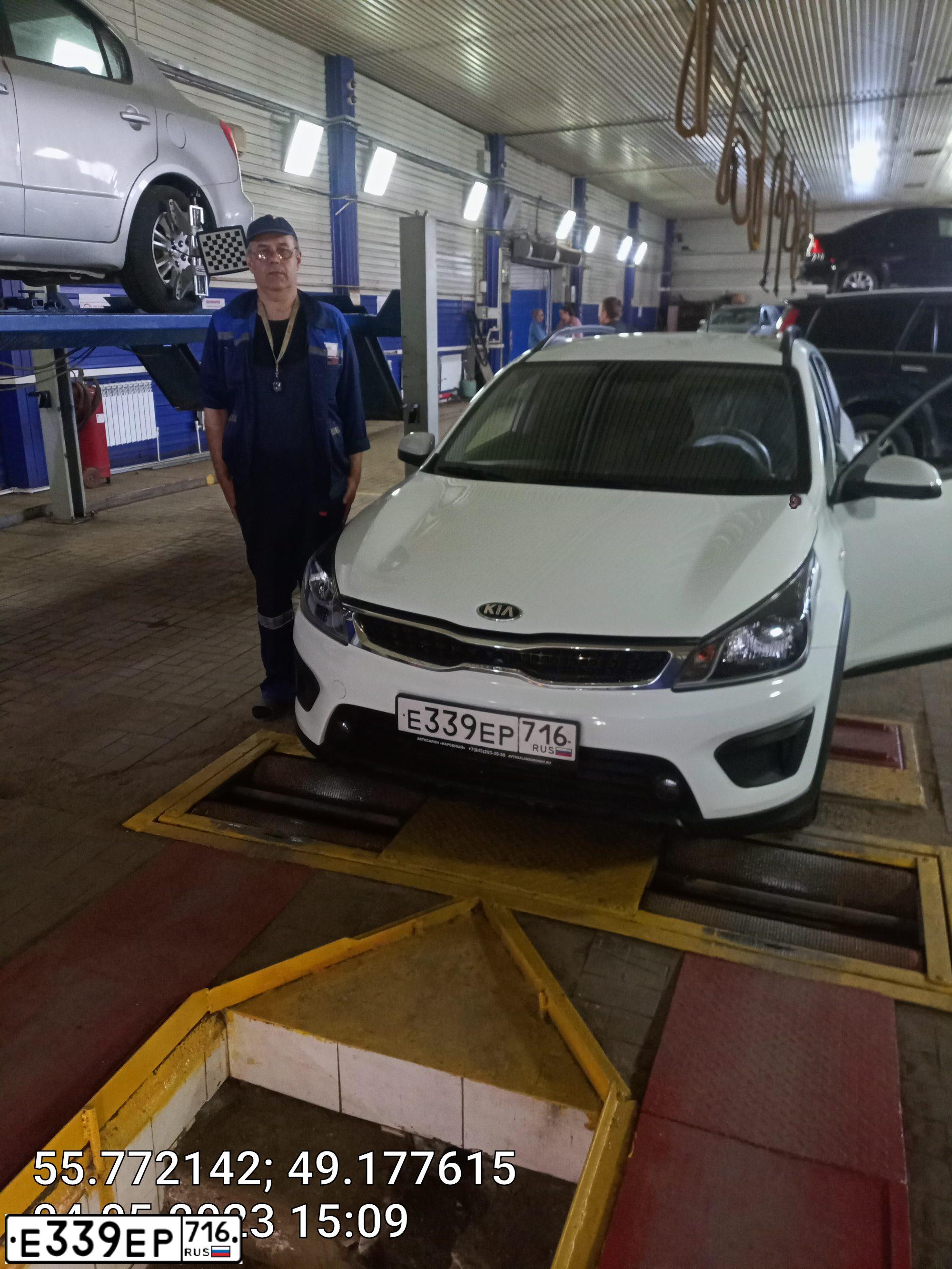 Фото автомобиля KIA RIO, 2019 — госномер С408ТХ12