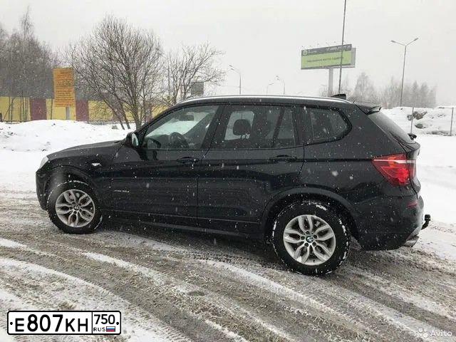 Фото автомобиля BMW X3, 2011 — госномер Н333НН43. Цвет: ЧЕРНЫЙ