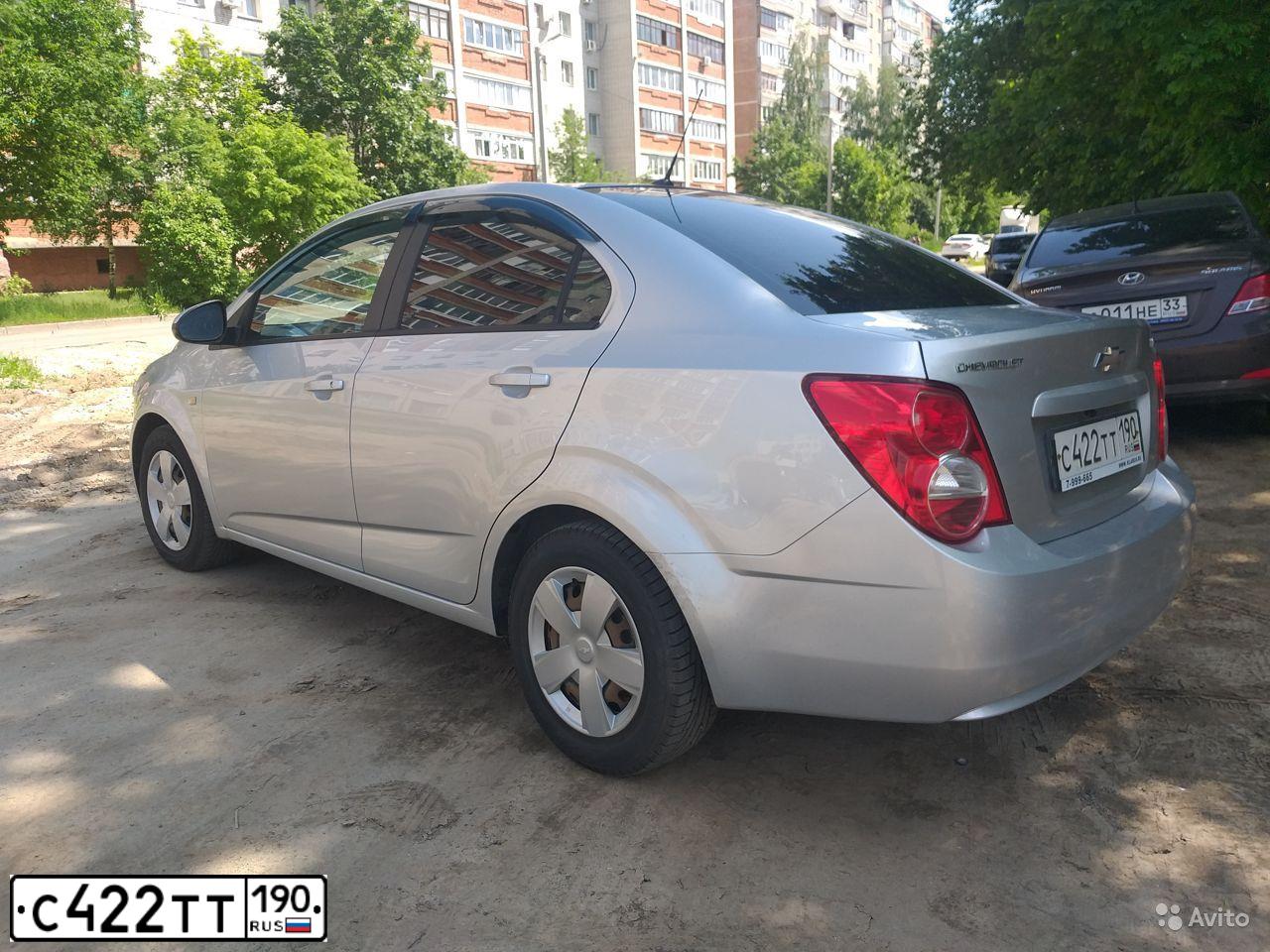 Фото автомобиля CHEVROLET AVEO, 2012 — госномер В257ТХ33. Цвет: СЕРЕБРИСТЫЙ
