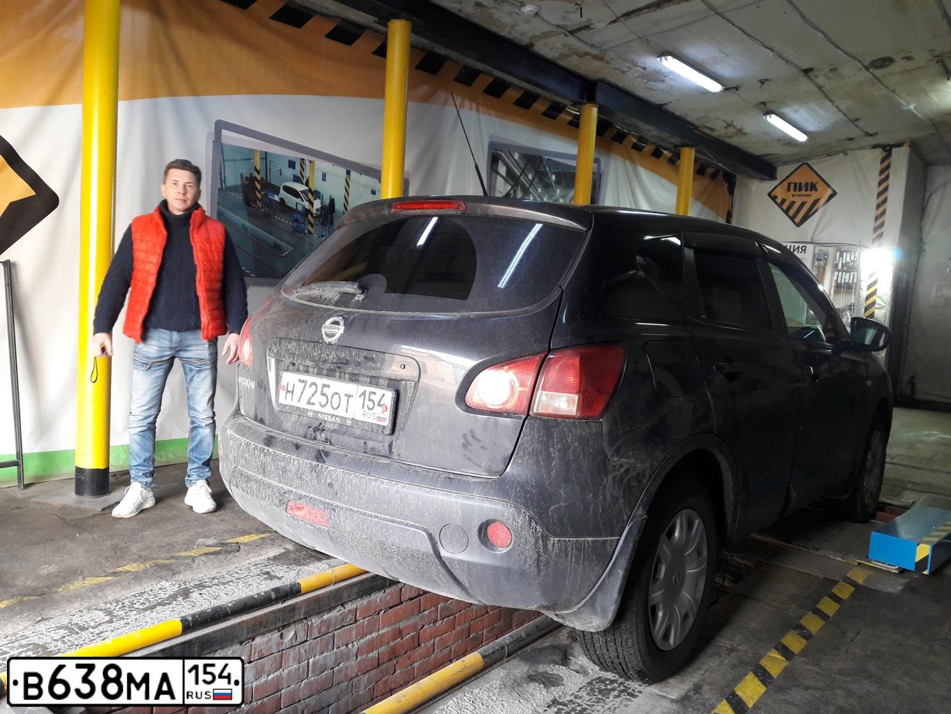 Фото автомобиля NISSAN QASHQAI, 2007 — госномер М566ОА142