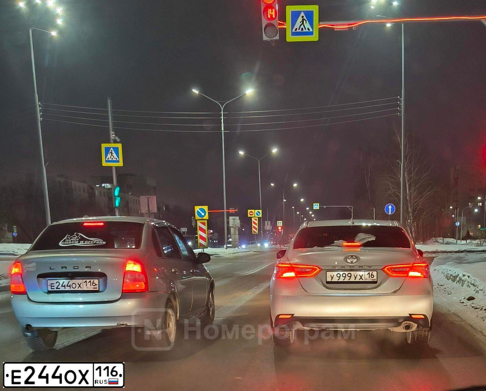 Фото автомобиля LADA 1118 KALINA, 2007 — госномер Е244ОХ116. Цвет: СЕРЕБРИСТЫЙ