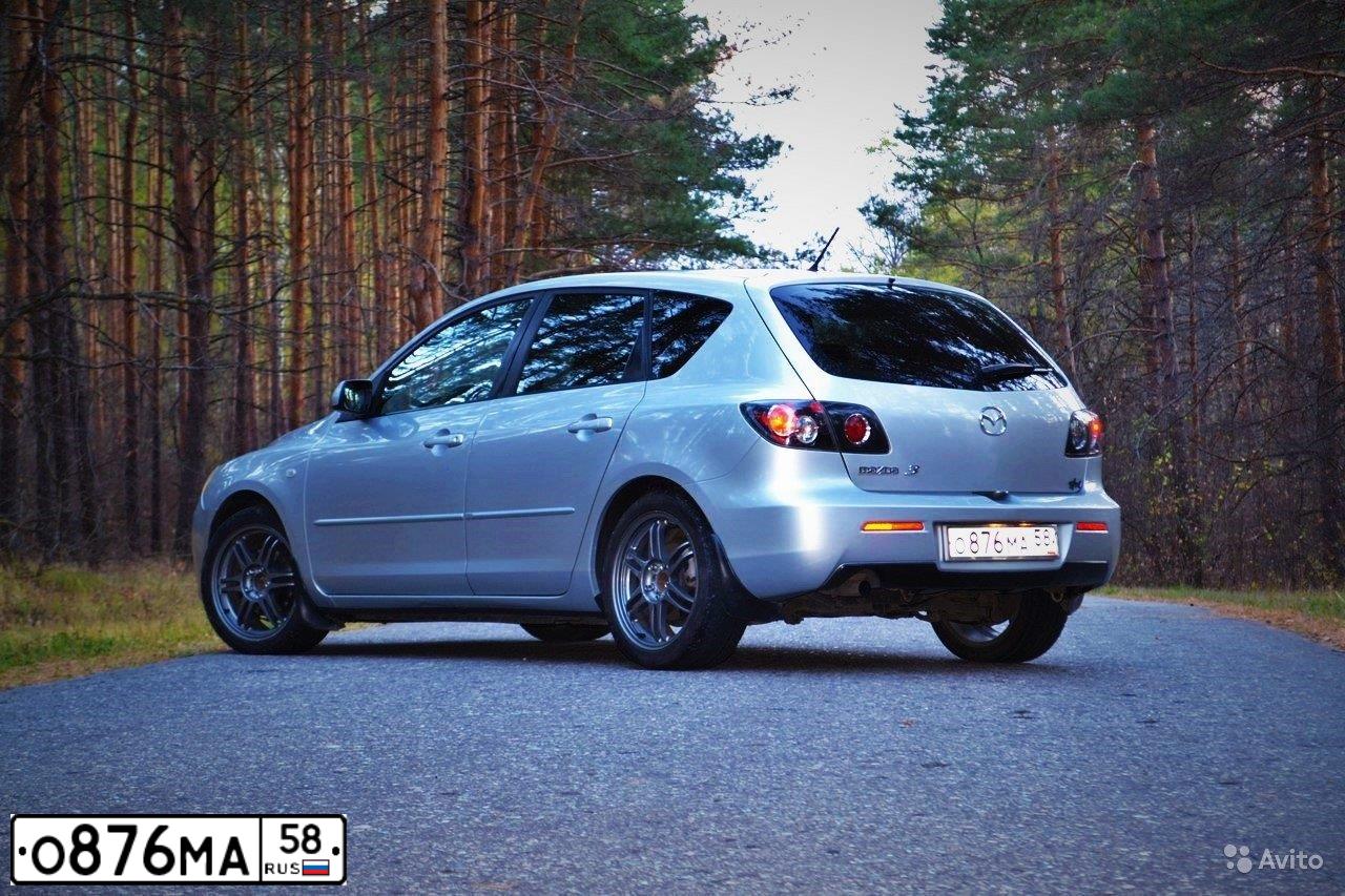 Фото автомобиля MAZDA 3, 2007 — госномер С262ОВ58. Цвет: СЕРЕБРИСТЫЙ