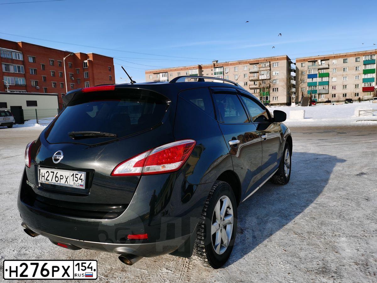 Фото автомобиля NISSAN MURANO, 2012 — госномер У340НР142. Цвет: ЧЕРНЫЙ