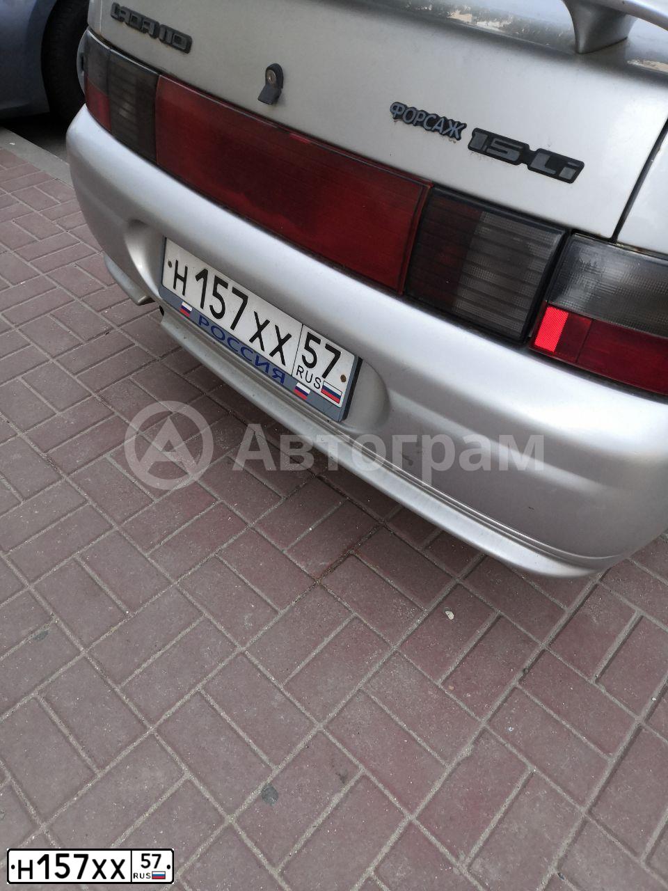 Фото автомобиля ВАЗ 21102, 2003 — госномер В015СН57. Цвет: СВЕТЛО-СЕРЕБРИСТЫЙ МЕТАЛЛ