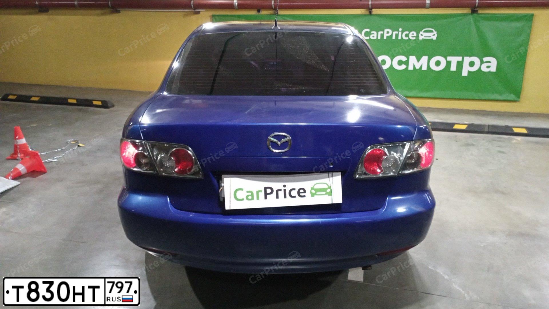 Фото автомобиля MAZDA 6, 2006 — госномер У068МО716. Цвет: синий