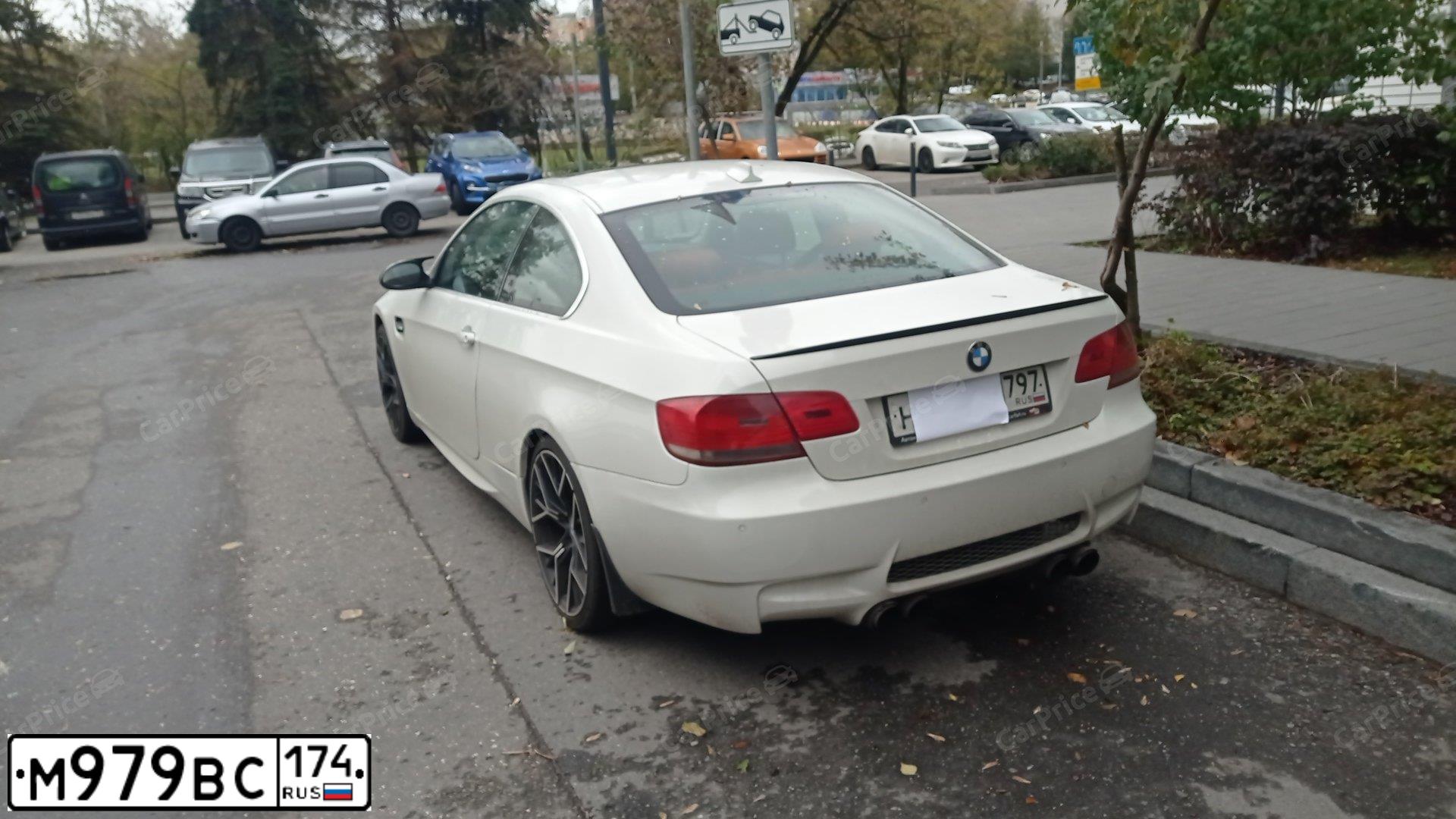 Фото автомобиля BMW SERIE 3, 2008 — госномер У125ВК152. Цвет: Белый