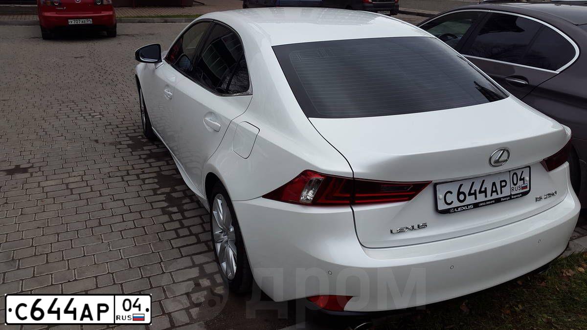 Фото автомобиля LEXUS IS, 2014 — госномер Е691ВН702