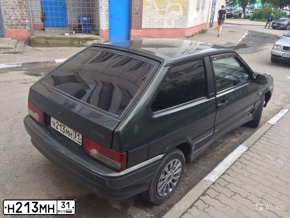 Фото автомобиля LADA 2113 SAMARA, 2006 — госномер Х395ОМ31. Цвет: ЗОЛОТИСТЫЙ