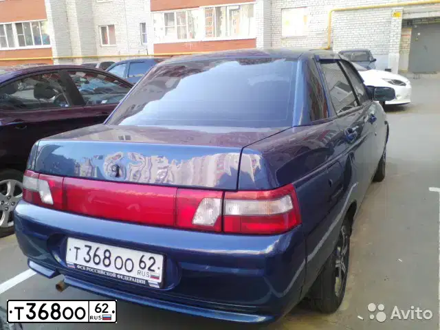 Фото автомобиля BOGDAN 2110/2111, 2010 — госномер Т368ОО62. Цвет: синий