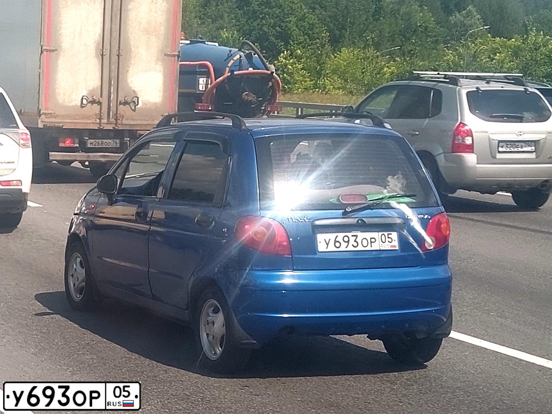 Фото автомобиля DAEWOO MATIZ, 2008 — госномер М949ХР164. Цвет: ТЕМНО-ГОЛУБОЙ