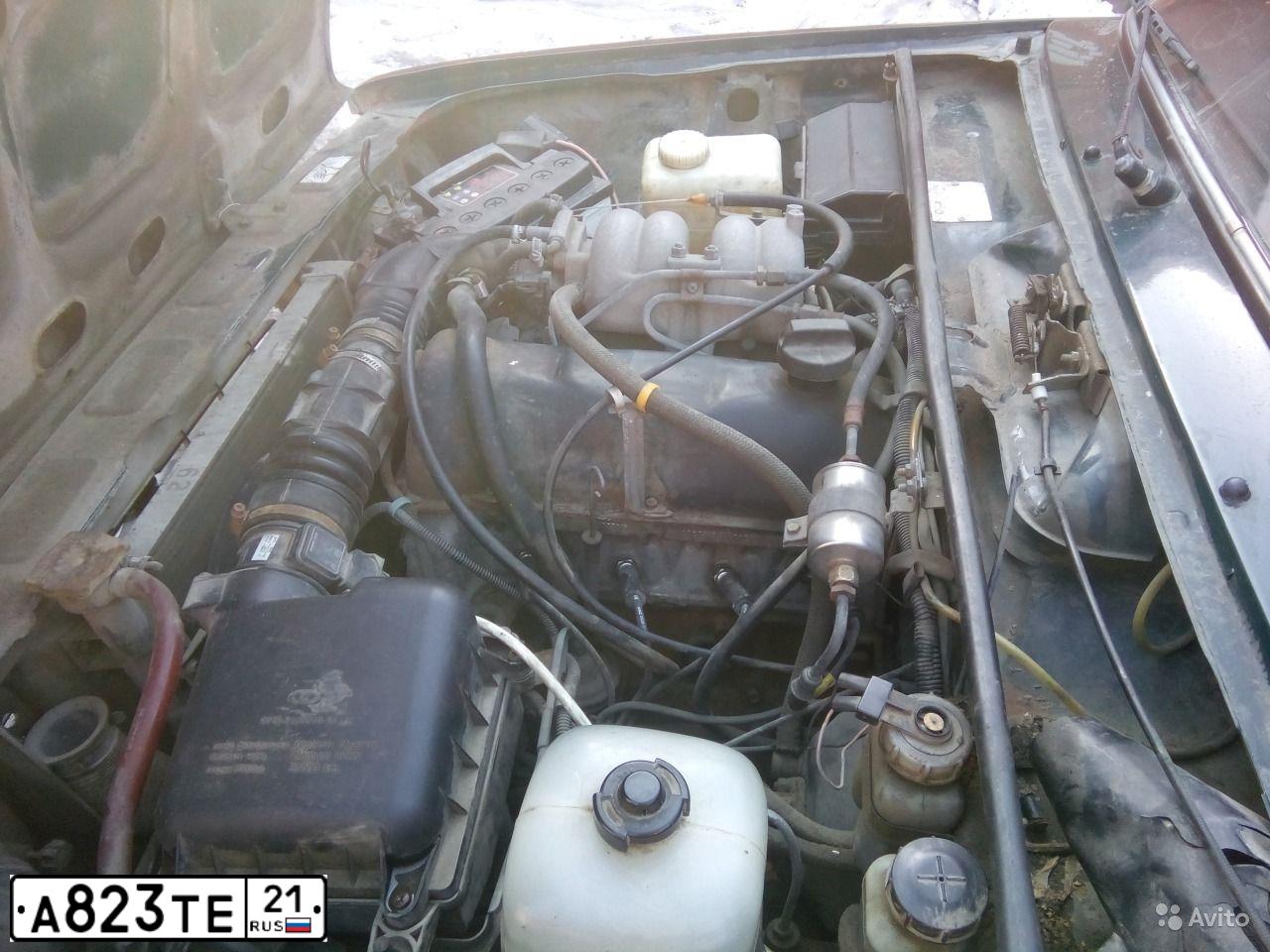 Фото автомобиля IZH 2717, 2007 — госномер М595МС21. Цвет: АВОКАДО