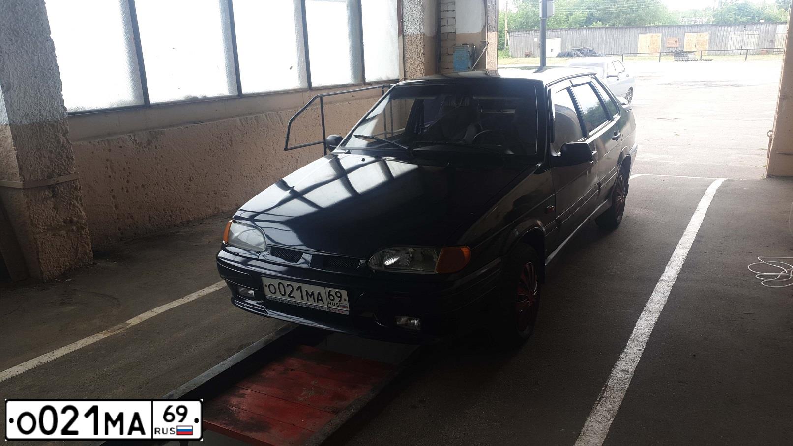 Фото автомобиля LADA 2115, 2007 — госномер Р637ЕО32
