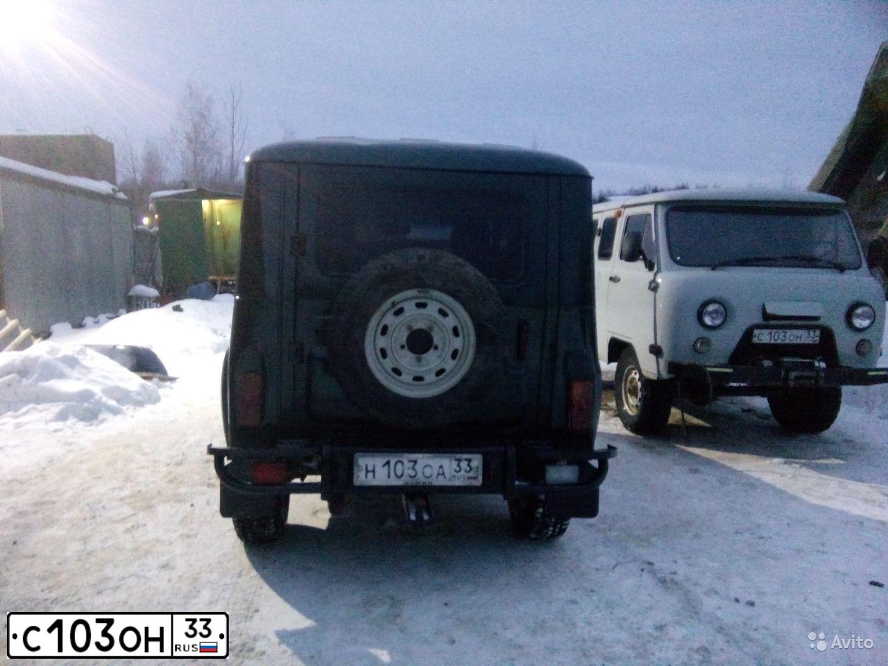 Фото автомобиля UAZ 3909, 2008 — госномер С103ОН33. Цвет: СЕРЫЙ