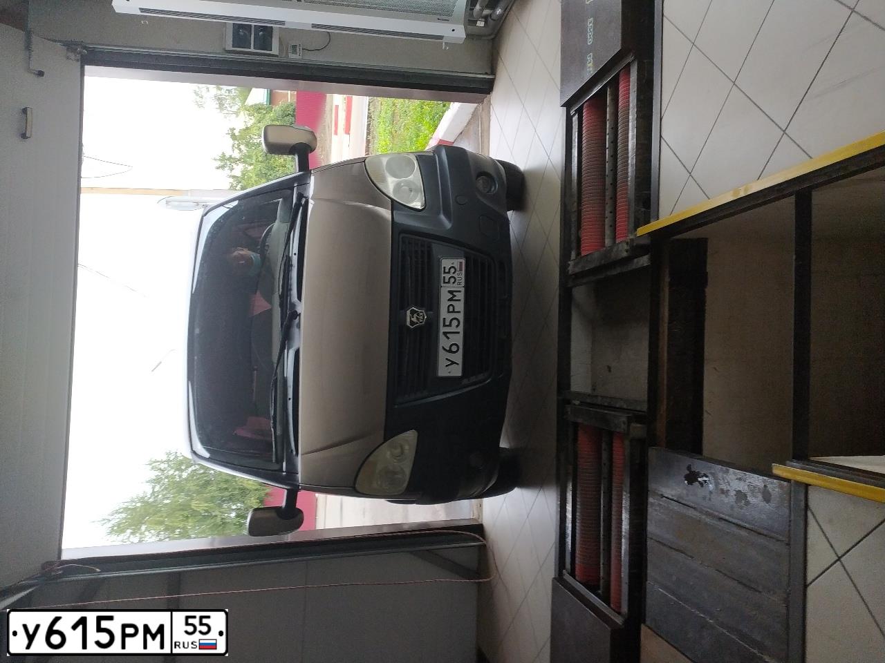 Фото автомобиля GAZ 2217 SOBOL, 2008 — госномер А658РС155. Цвет: СЕРЕБРИСТЫЙ