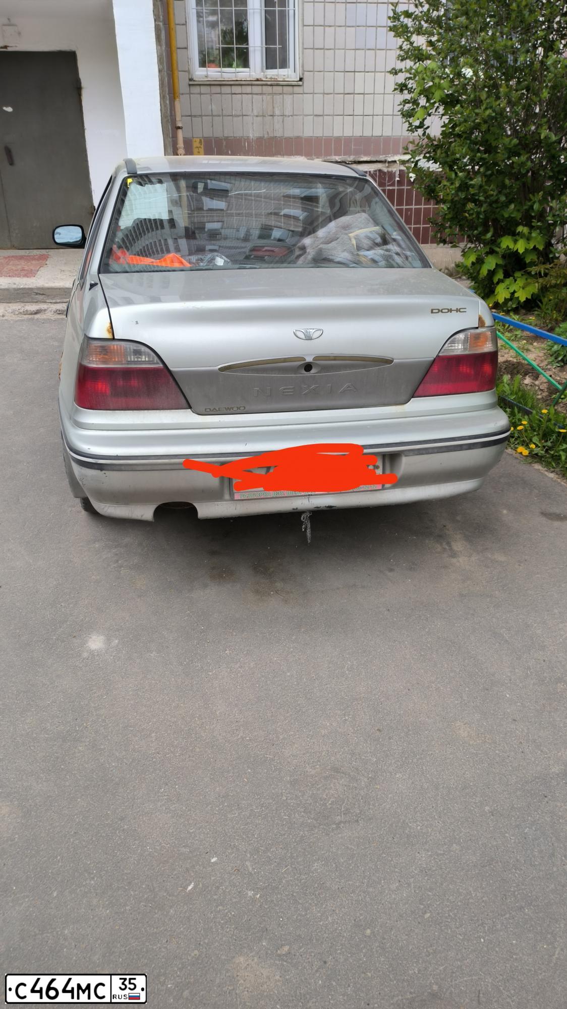 Фото автомобиля DAEWOO NEXIA, 2004 — госномер В945ТА35