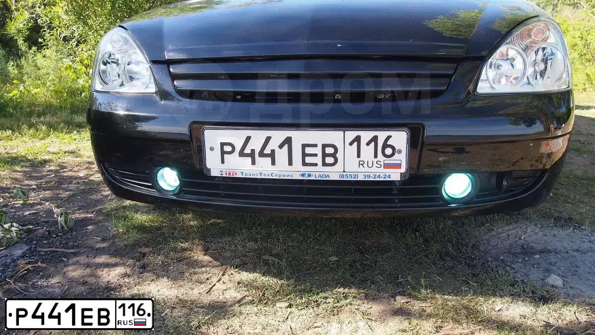 Фото автомобиля LADA 2170 PRIORA, 2012 — госномер Т606СТ116. Цвет: Сине-Черный