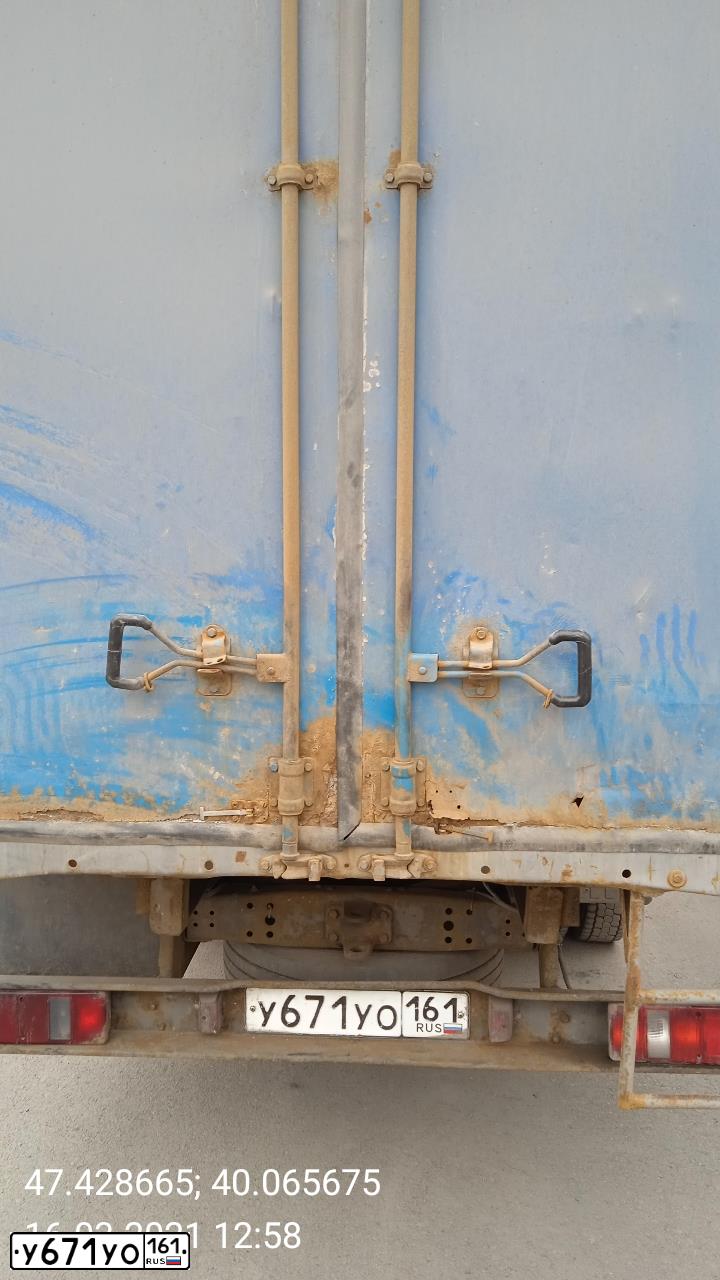 Фото автомобиля GAZ 3310 WALDAI, 2012 — госномер У671УО161. Цвет: Белый